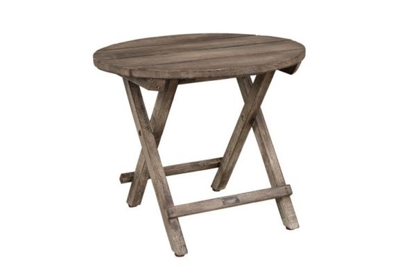 Vintage Outdoor Side Table (Round)