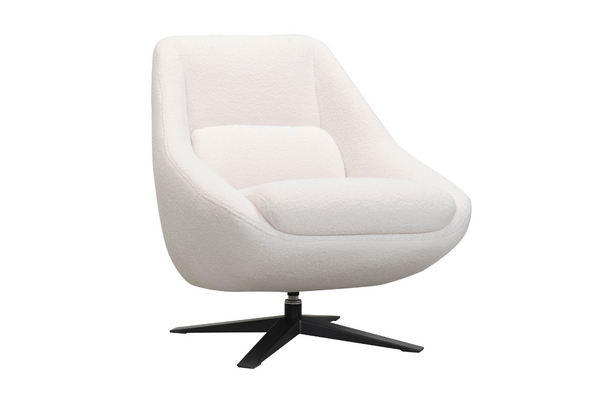 Austin Boucle Swivel Chair