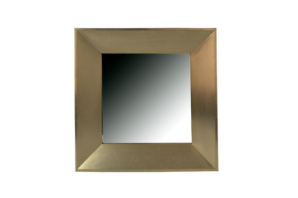Square Pewter Mirror