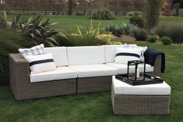 Malibu Outdoor Modular Sofa (+ Ottoman)