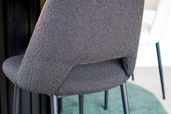 Charade Boucle Grey Chair