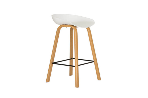 Zac Bar Stool (White)