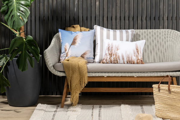 Branch Outdoor Cushion Taupe 2