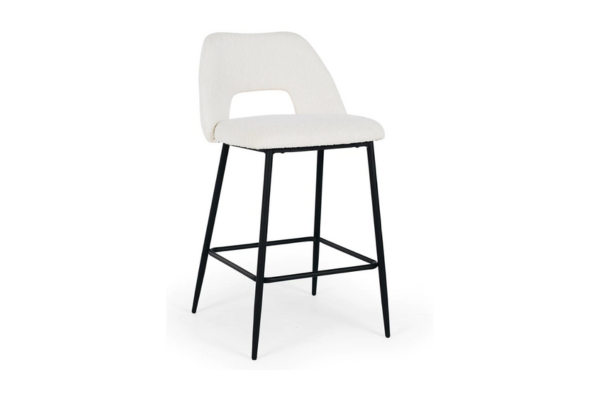 Charade Boucle Bar Stool (Cream)