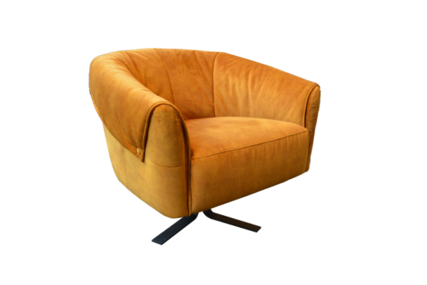 Chelsea Swivel Chair (Gold)