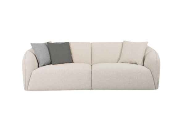 Garbo 2.5 Seater Sofa (Ivory Boucle)