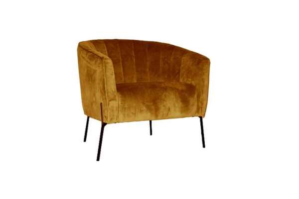 Bronx Arm Chair (Gold)