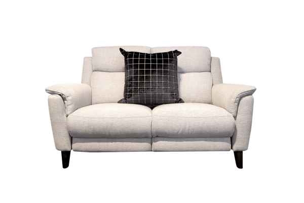 Raphael 2 Seater Motion Sofa (Silver)