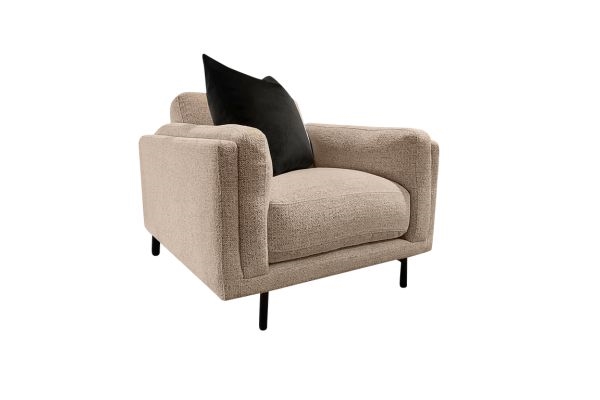 Gino Lounge Chair (Oyster)
