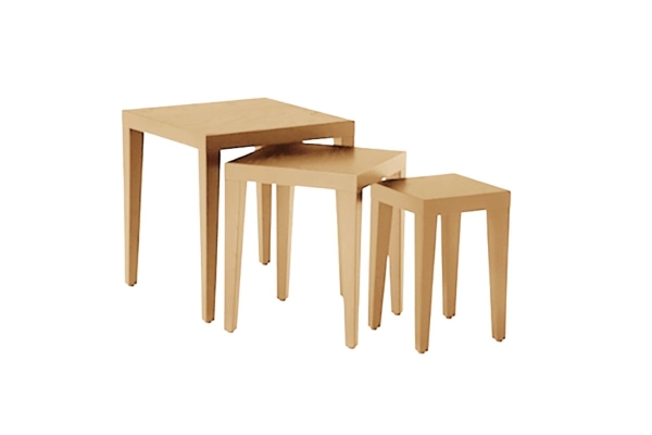 Glebe Nest - Lamp Table (Honey)