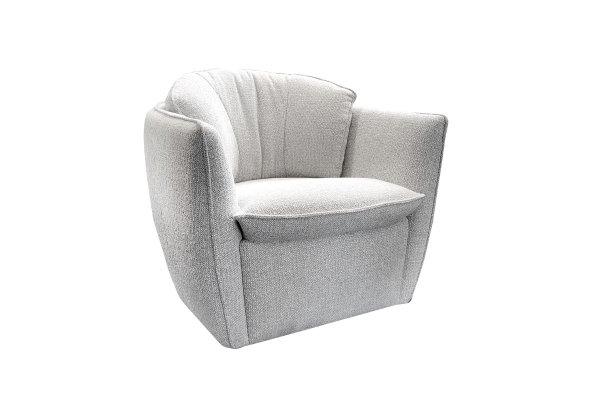 Rubic Swivel Chair (Milan Beige)