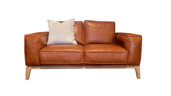 Hamburg 2 Seater Sofa (Tan Pull-up)