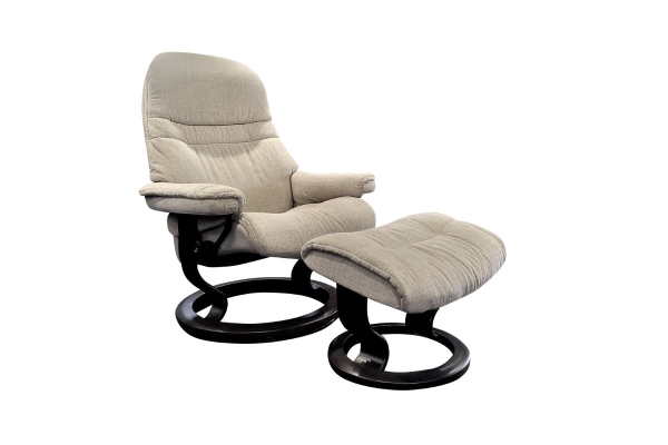 Stressless Sunrise Chair (Medium - Daisy Grey)
