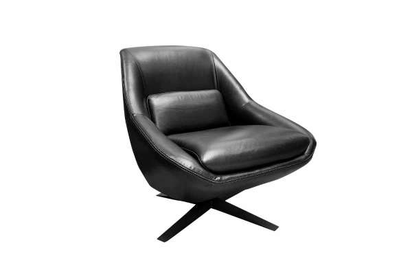 Austin Swivel Chair (Black)