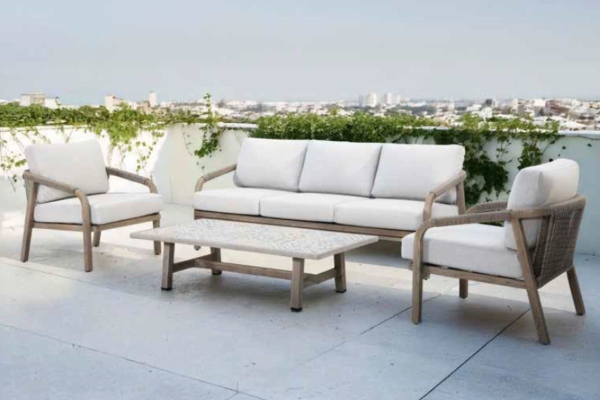 Calia 4 pce Outdoor Lounge Setting